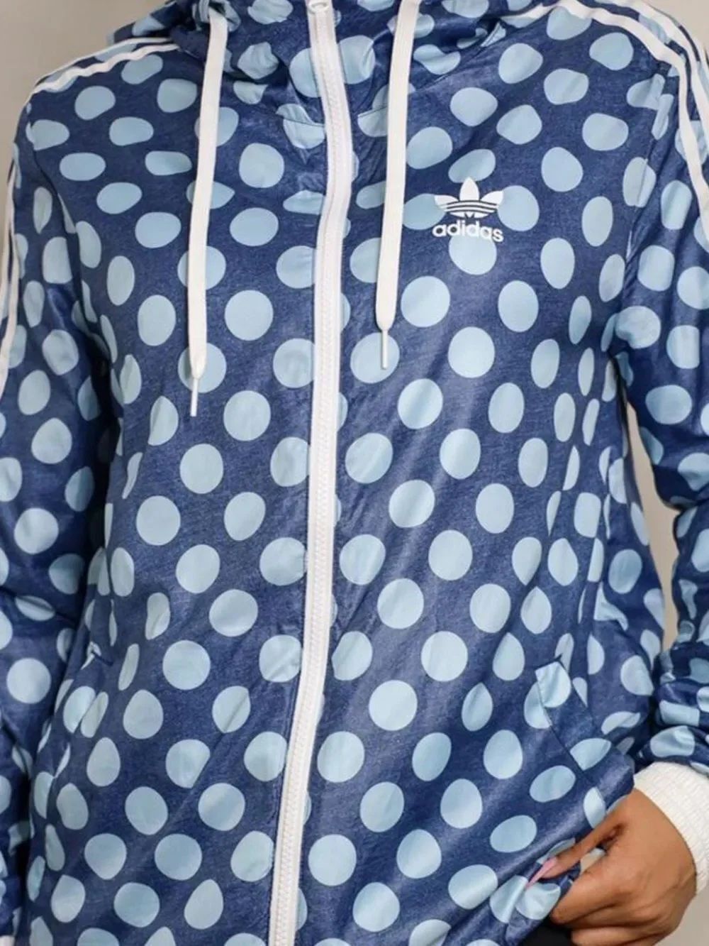 Adidas Originals Polka Dot Nylon Trainer Jacket
B19